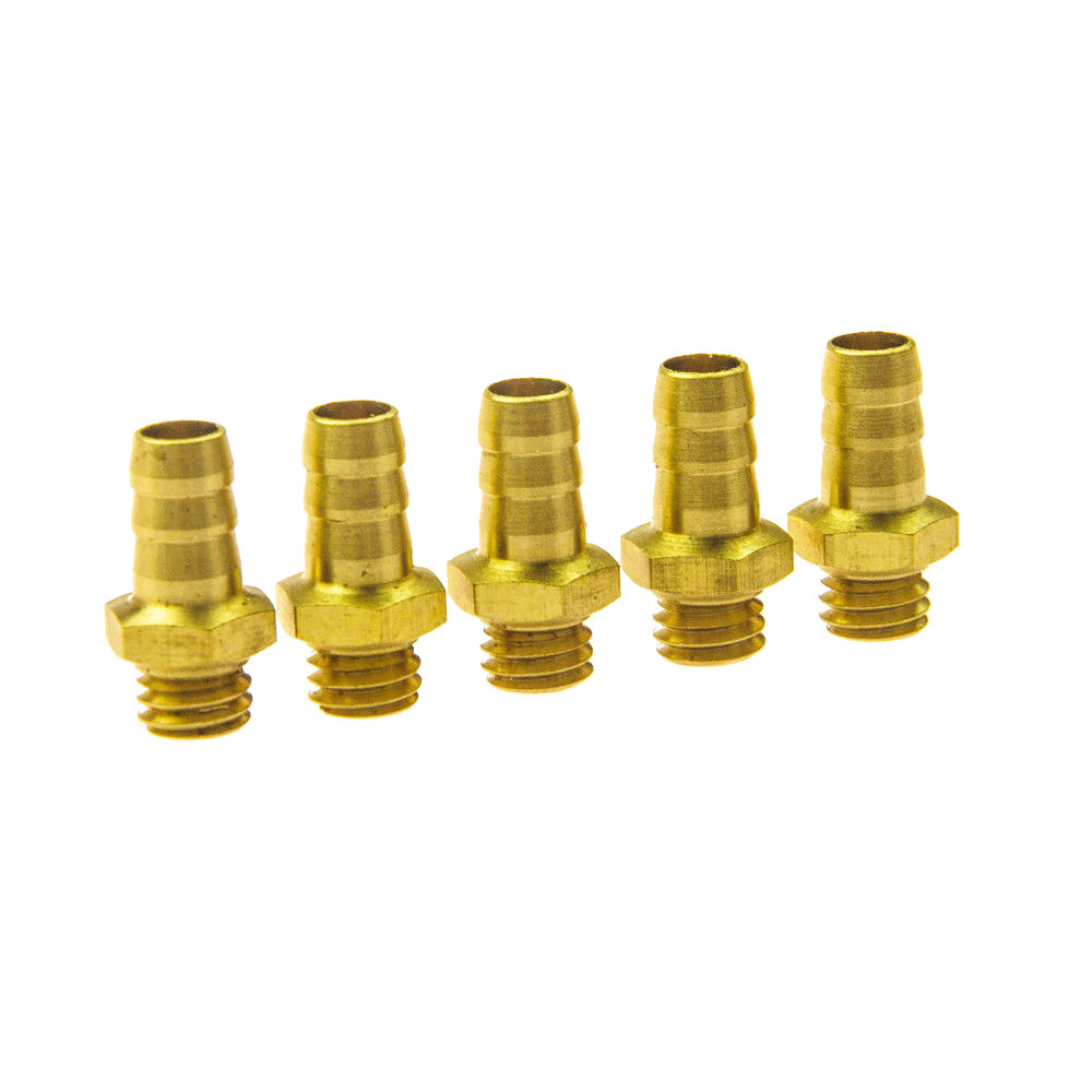 MIBIDAO 5Pcs Brass M4 Threaded - Spoke Nipple Brass 评论和价格