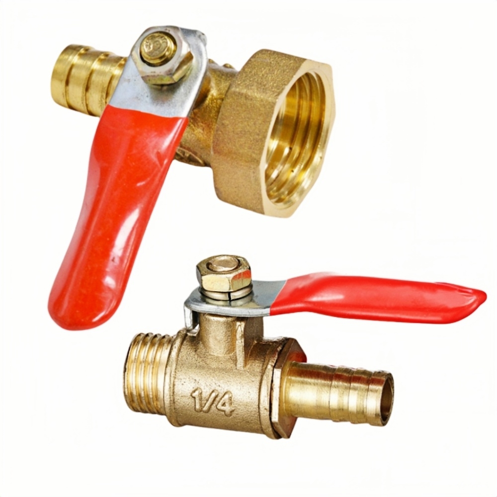 Brass Barbed Ball Valve Connec - Spoke Nipple Brass 评论和价格