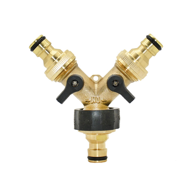 Brass 3/4' Female 2 Way Tap Wa - Spoke Nipple Brass 评论和价格