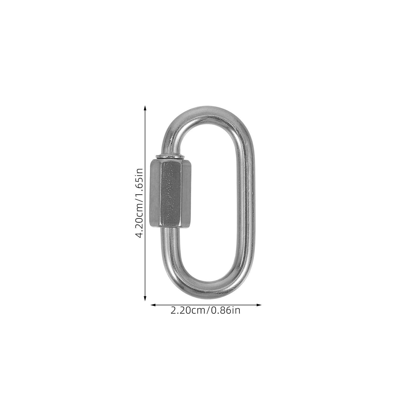 6Pcs Stainless Steel Quick Lin - Chain Quick Link 评论和价格