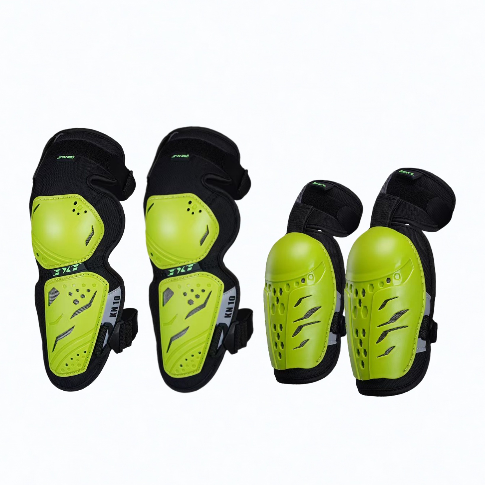 Kids Youth Knee Elbow Guards S - Mountain Biking Elbow Pads 评论和价格